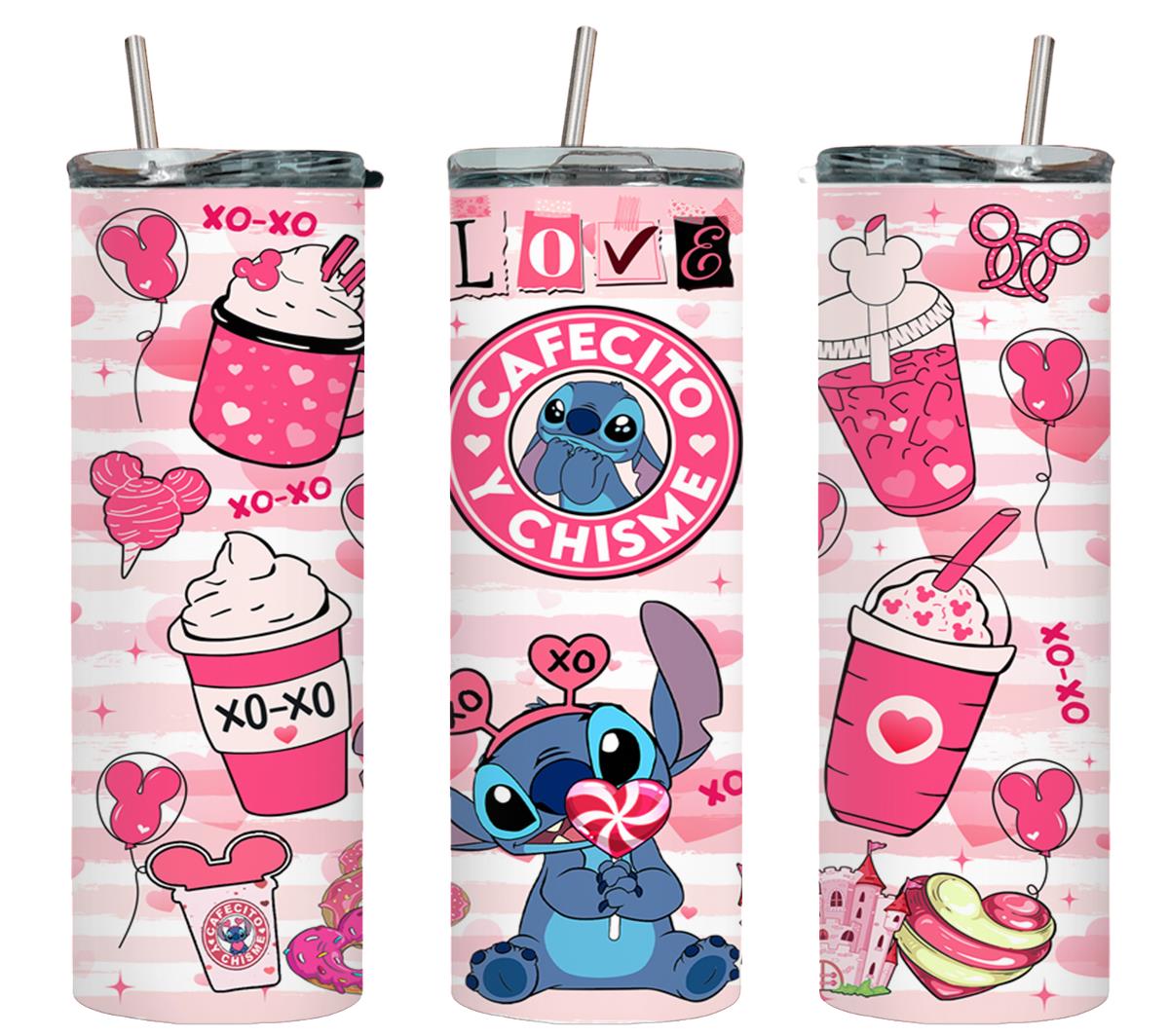 Love Cafecito y Chisme Stitch-8808